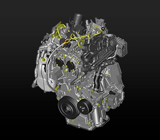 全新一代HRA0DDT1.0渦輪增壓引擎鋁合金直列三汽缸